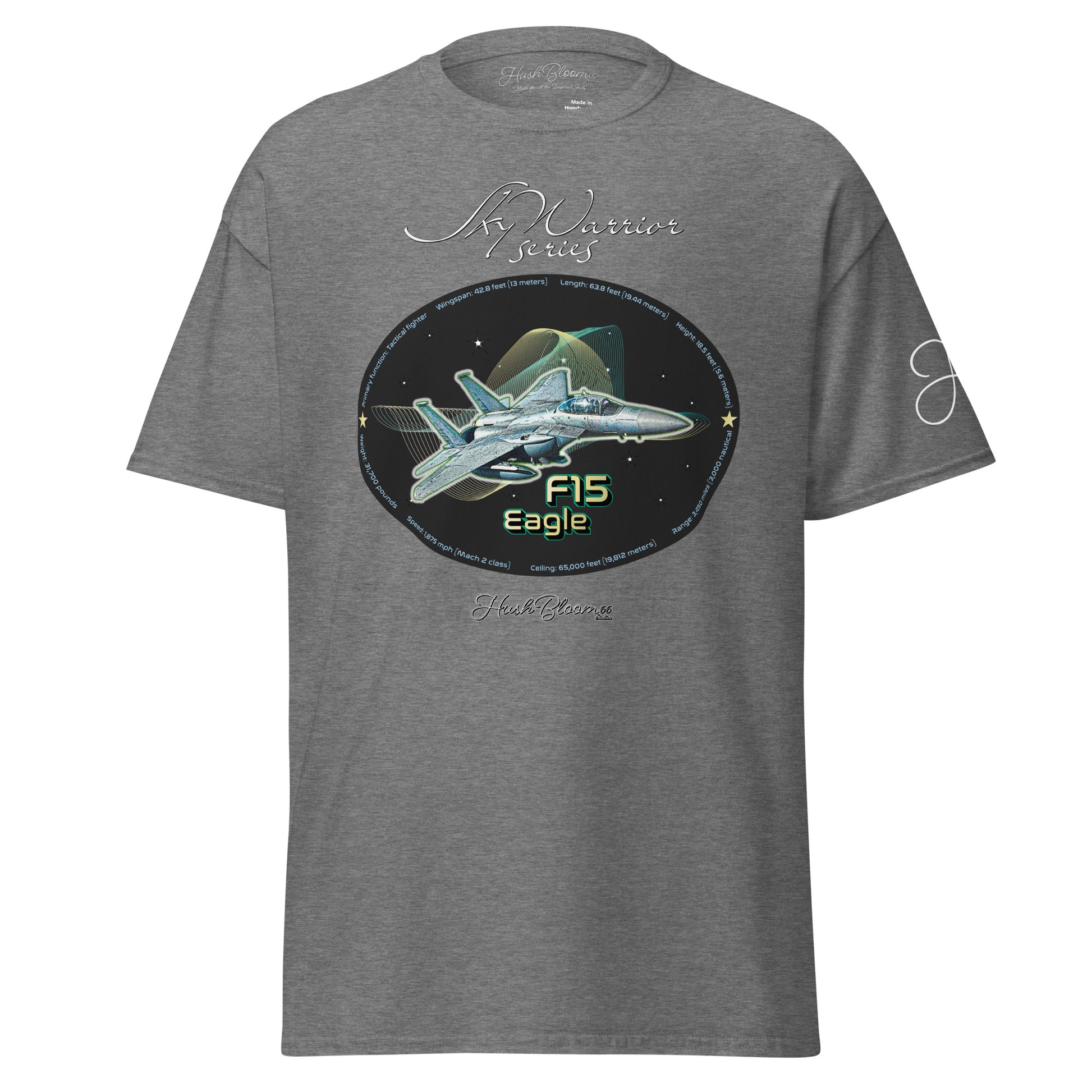Graphite heather - F15 Eagle Unisex classic tee T-Shirt