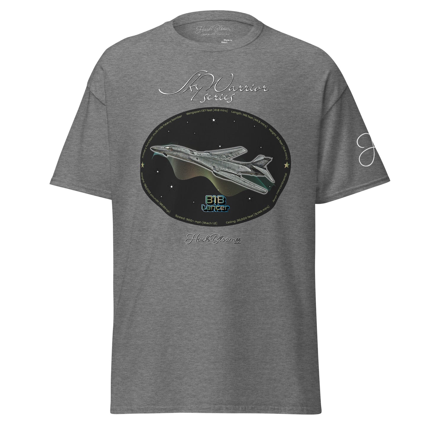 Graphite heather - B1B Lancer Unisex classic tee T-Shirt