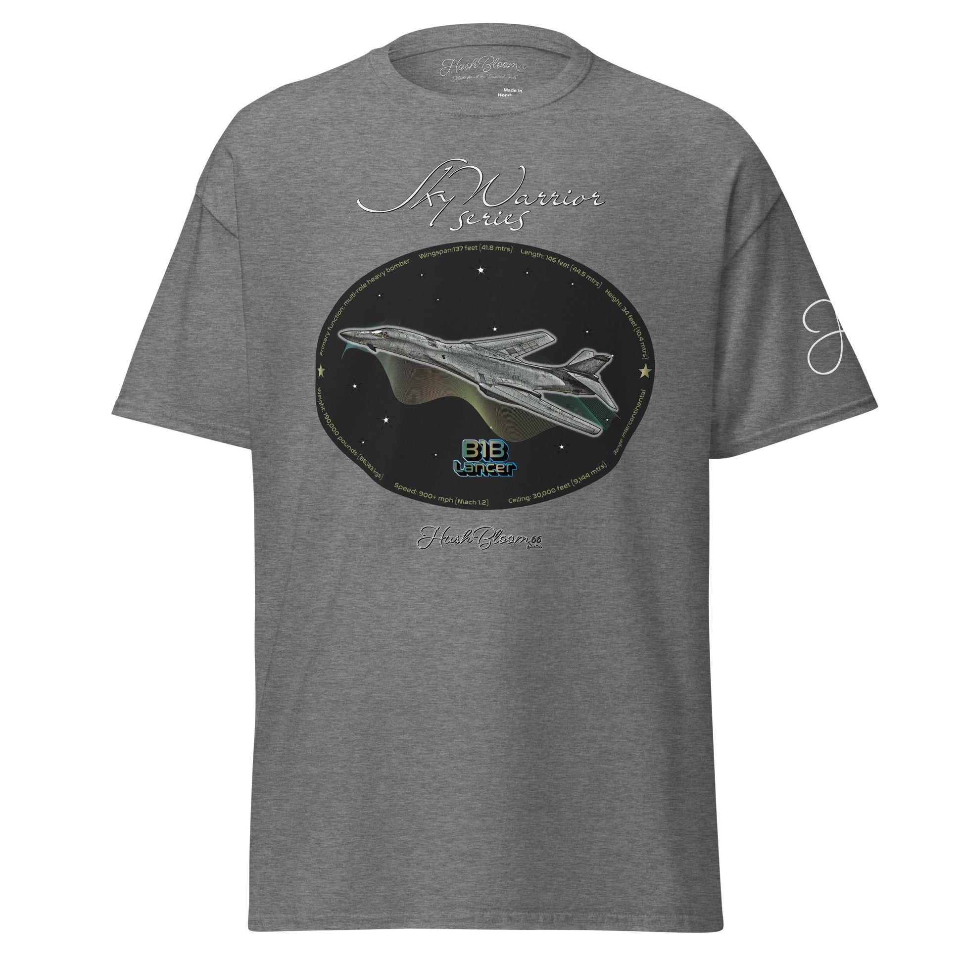 Graphite heather - B1B Lancer Unisex classic tee T-Shirt