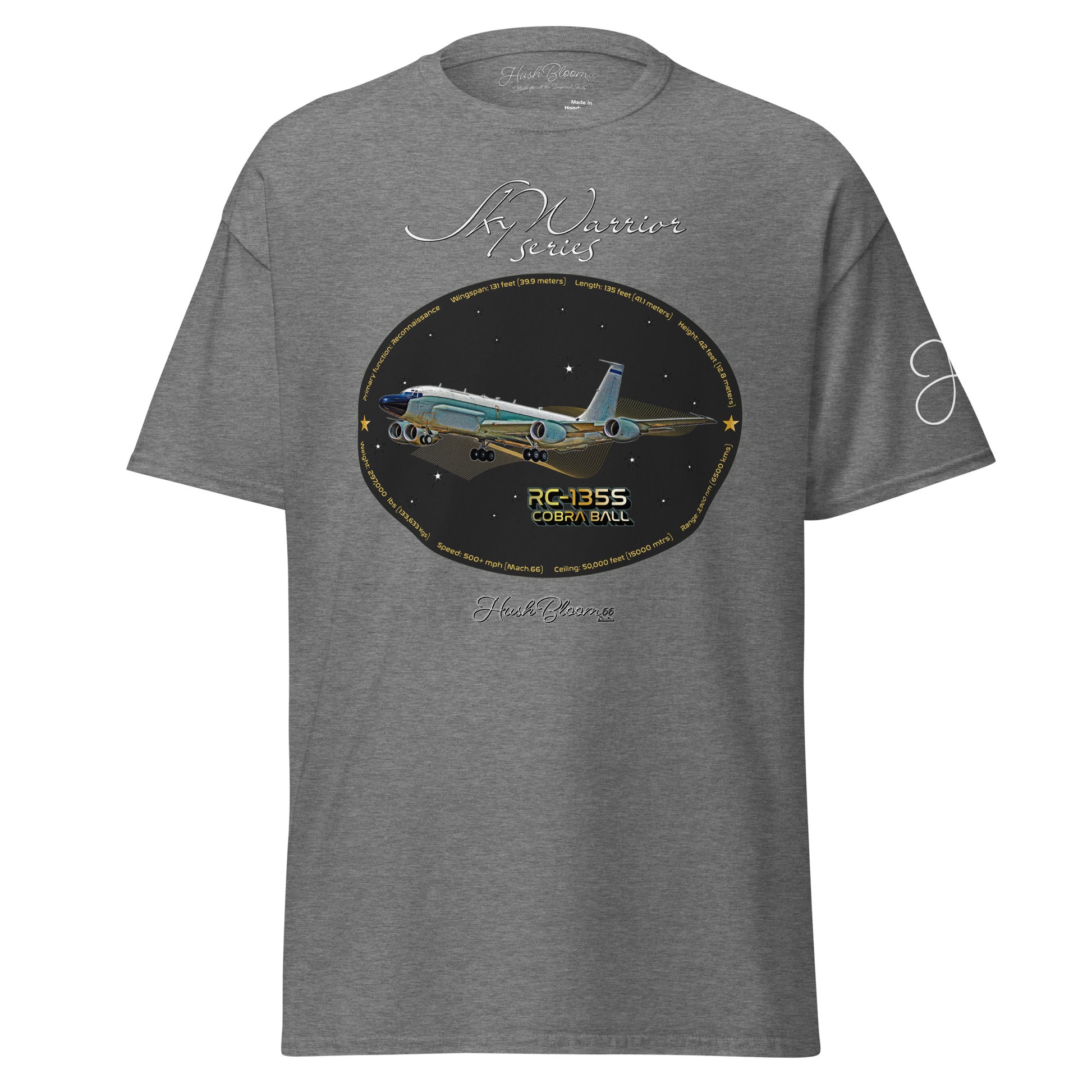 Graphite heather - RC-135S Unisex classic tee T-Shirt