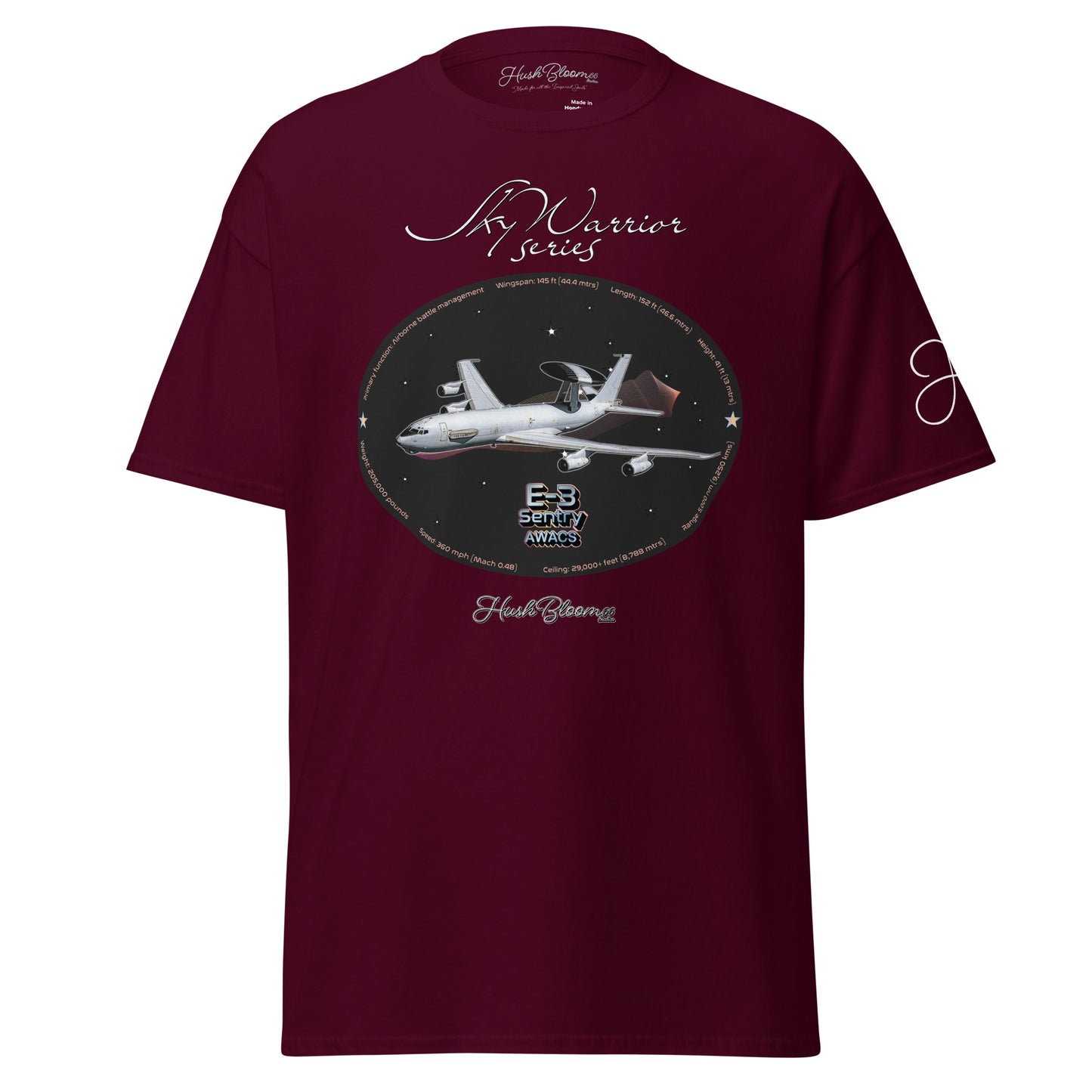 Maroon - E3 Sentry Unisex classic tee T-Shirt