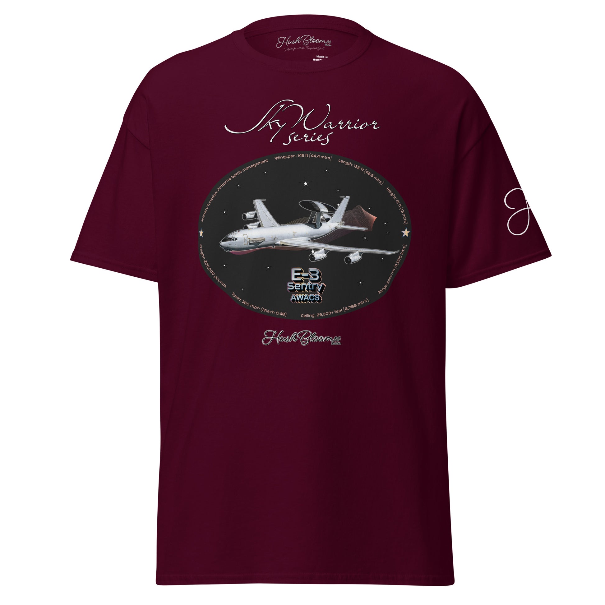 Maroon - E3 Sentry Unisex classic tee T-Shirt