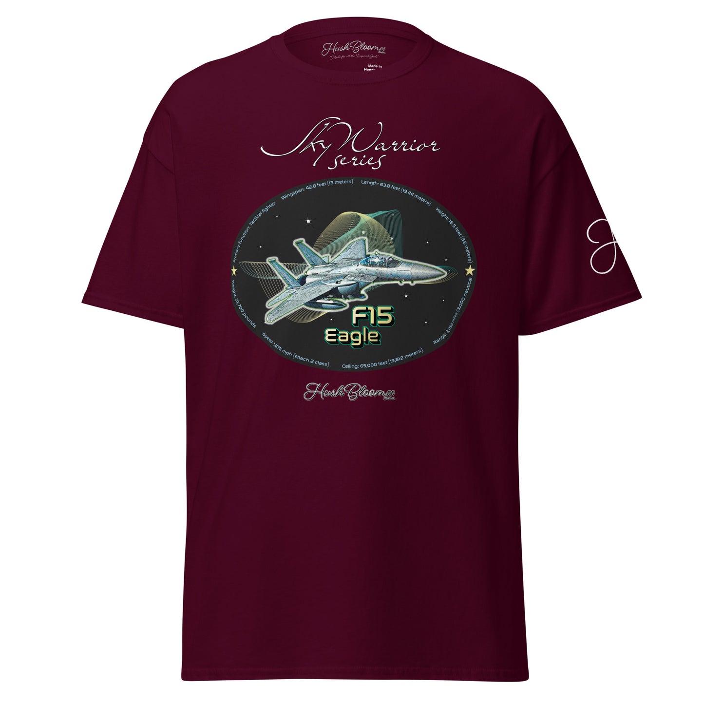 Maroon - F15 Eagle Unisex classic tee T-Shirt