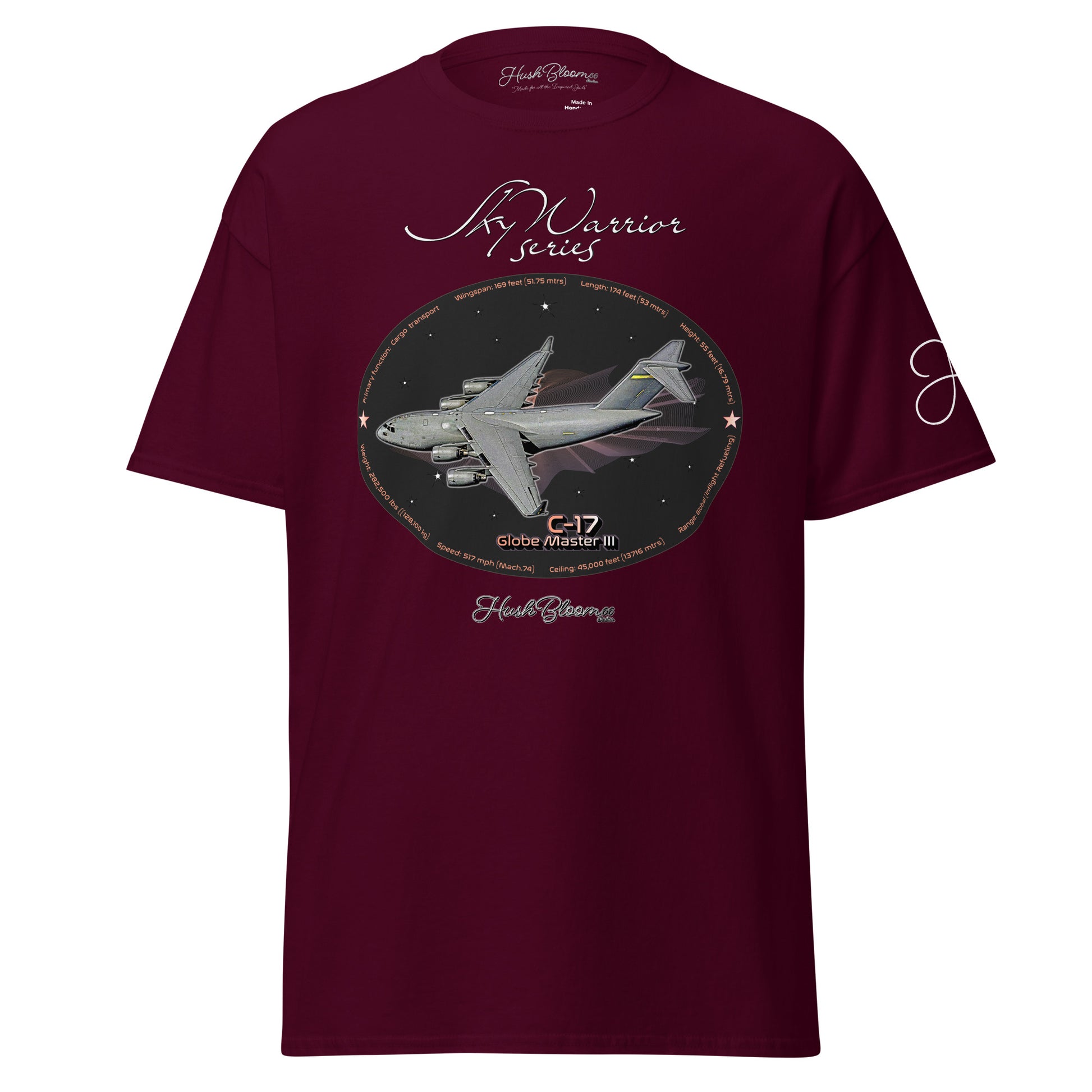 Maroon - C-17 Globe Master III Unisex classic tee T-Shirt