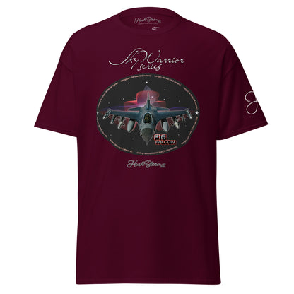 Maroon - F16 Falcon Unisex classic tee T-Shirt