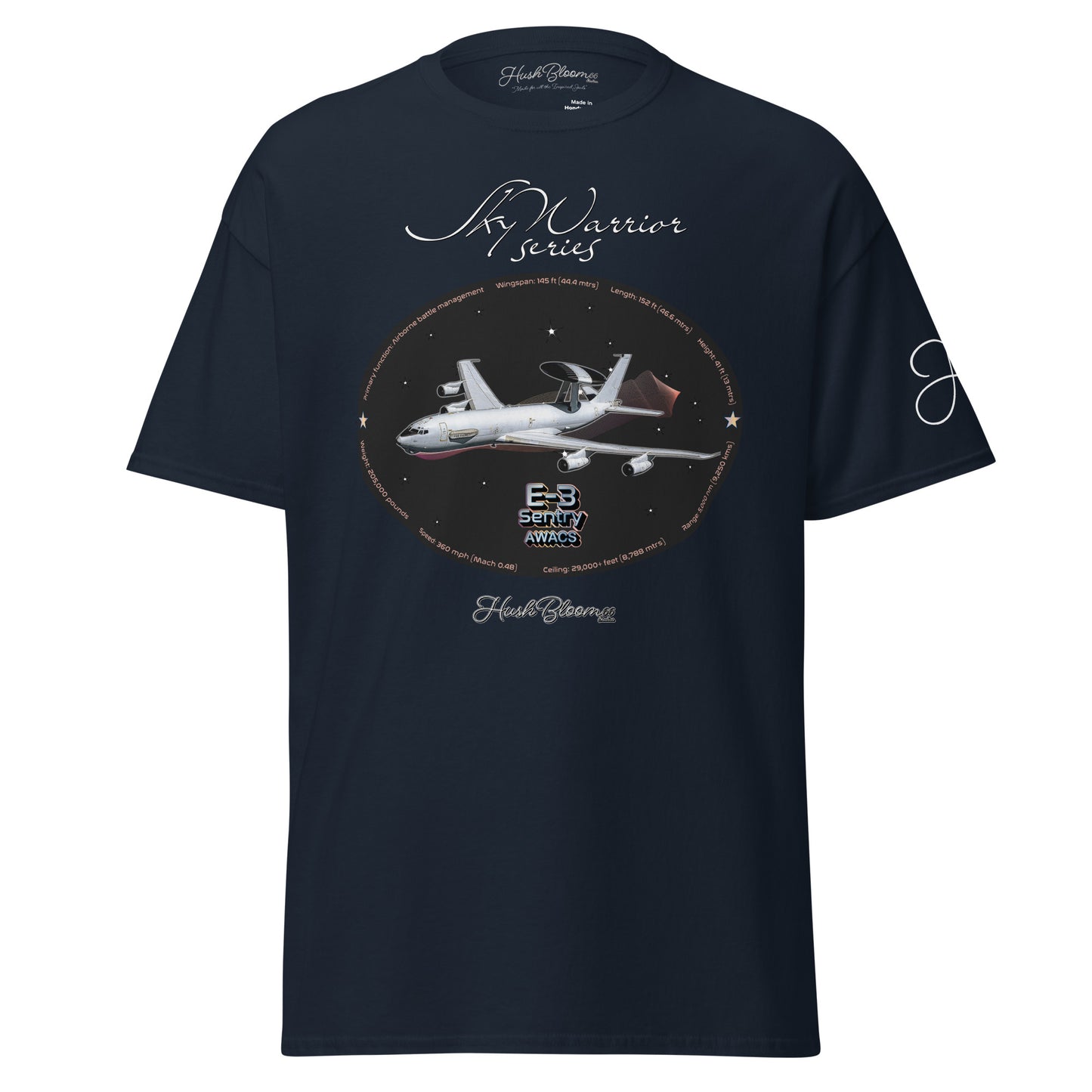 Navy - E3 Sentry Unisex classic tee T-Shirt