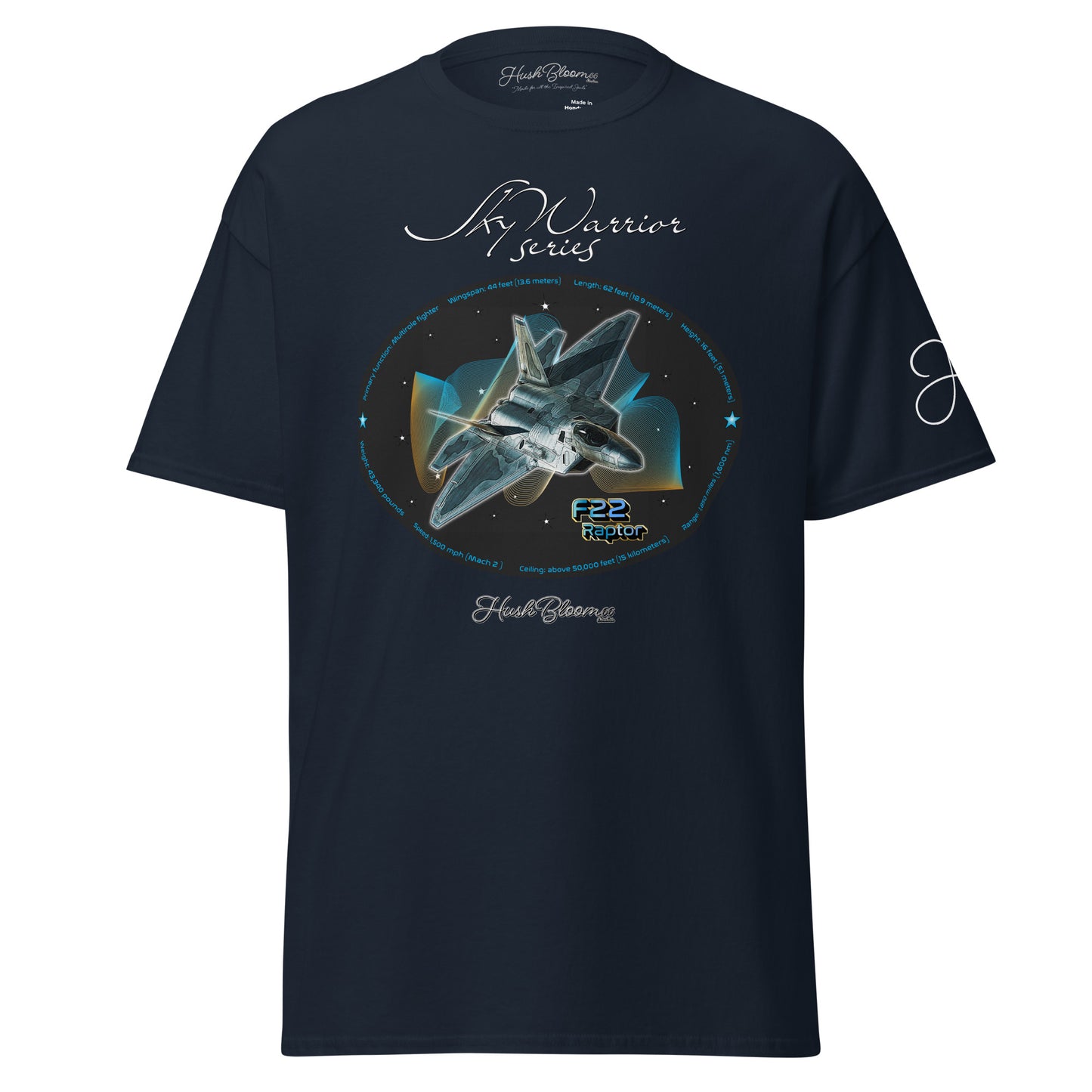 Navy - F22 Raptor Unisex classic tee T-Shirt