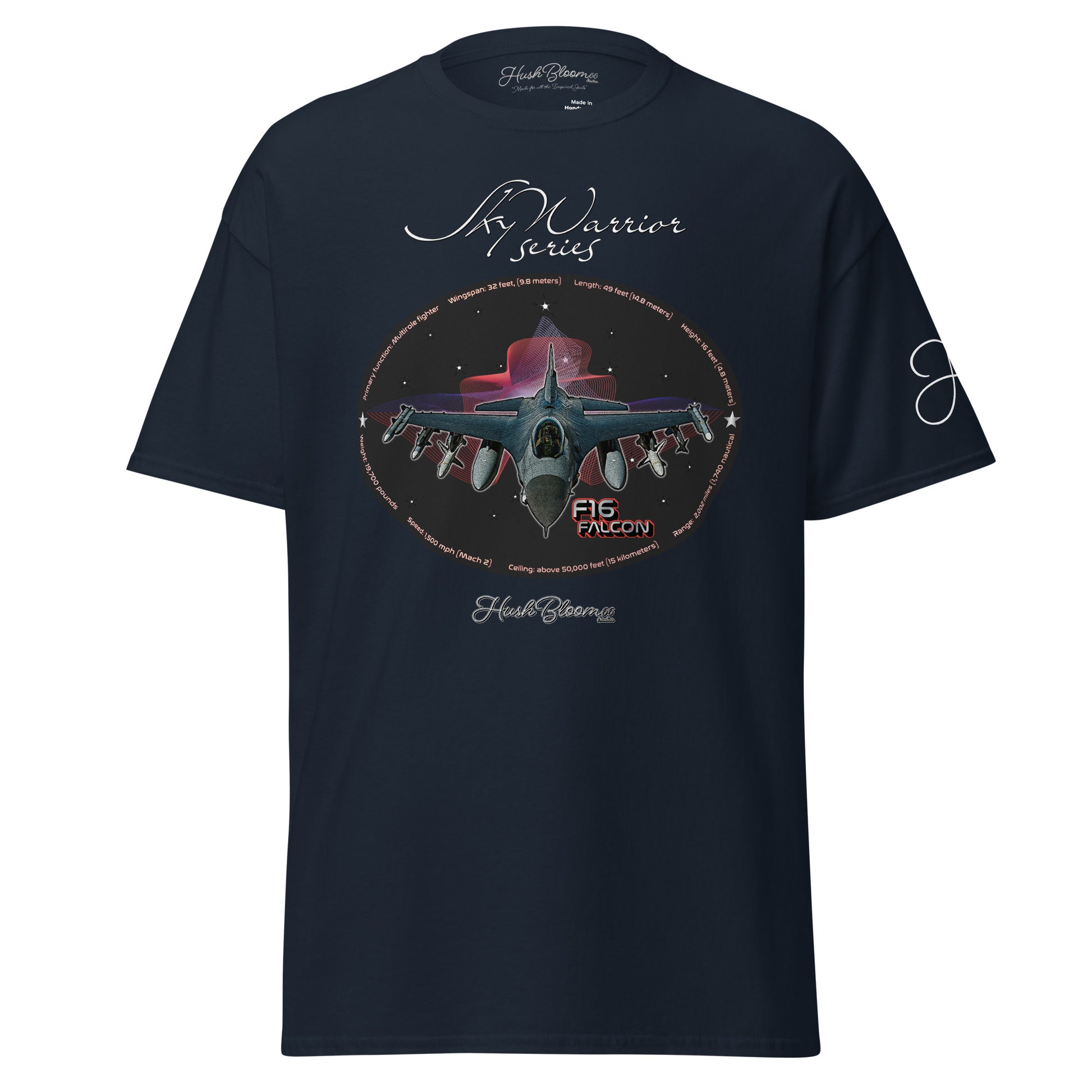 Navy - F16 Falcon Unisex classic tee T-Shirt