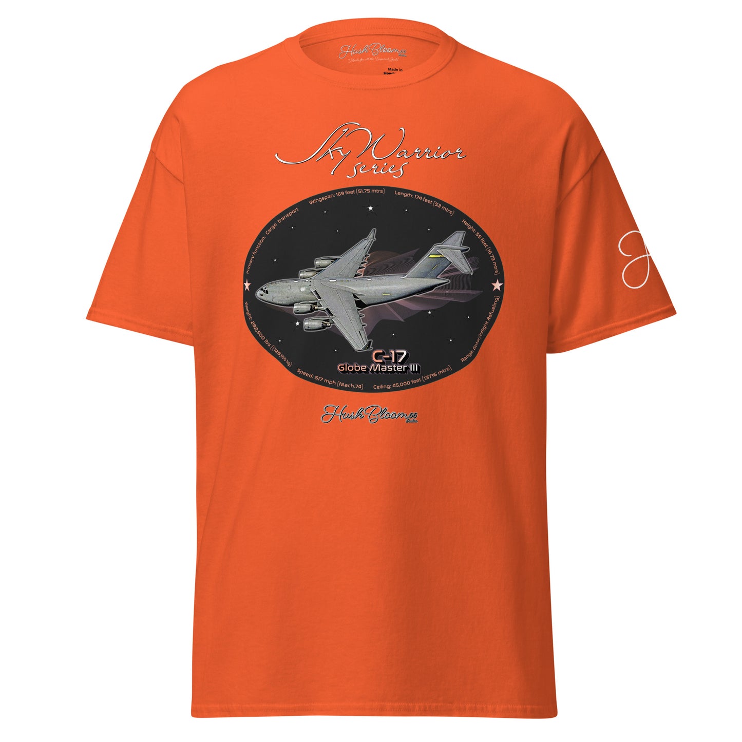 Orange - C-17 Globe Master III Unisex classic tee T-Shirt