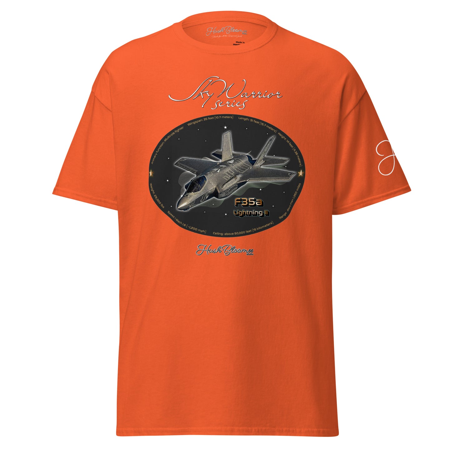 Orange - F35A Lightning Unisex classic tee T-Shirt