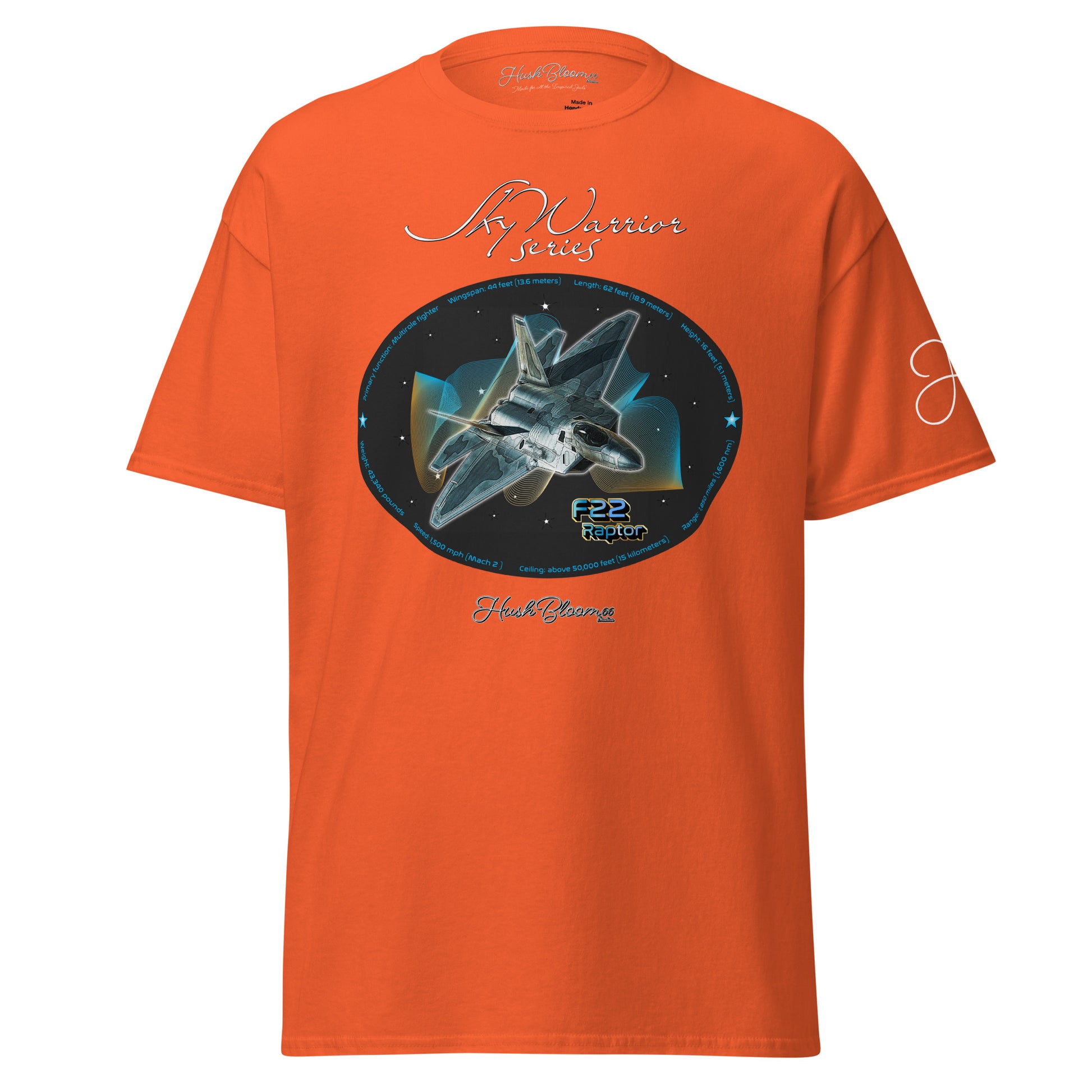 Orange - F22 Raptor Unisex classic tee T-Shirt