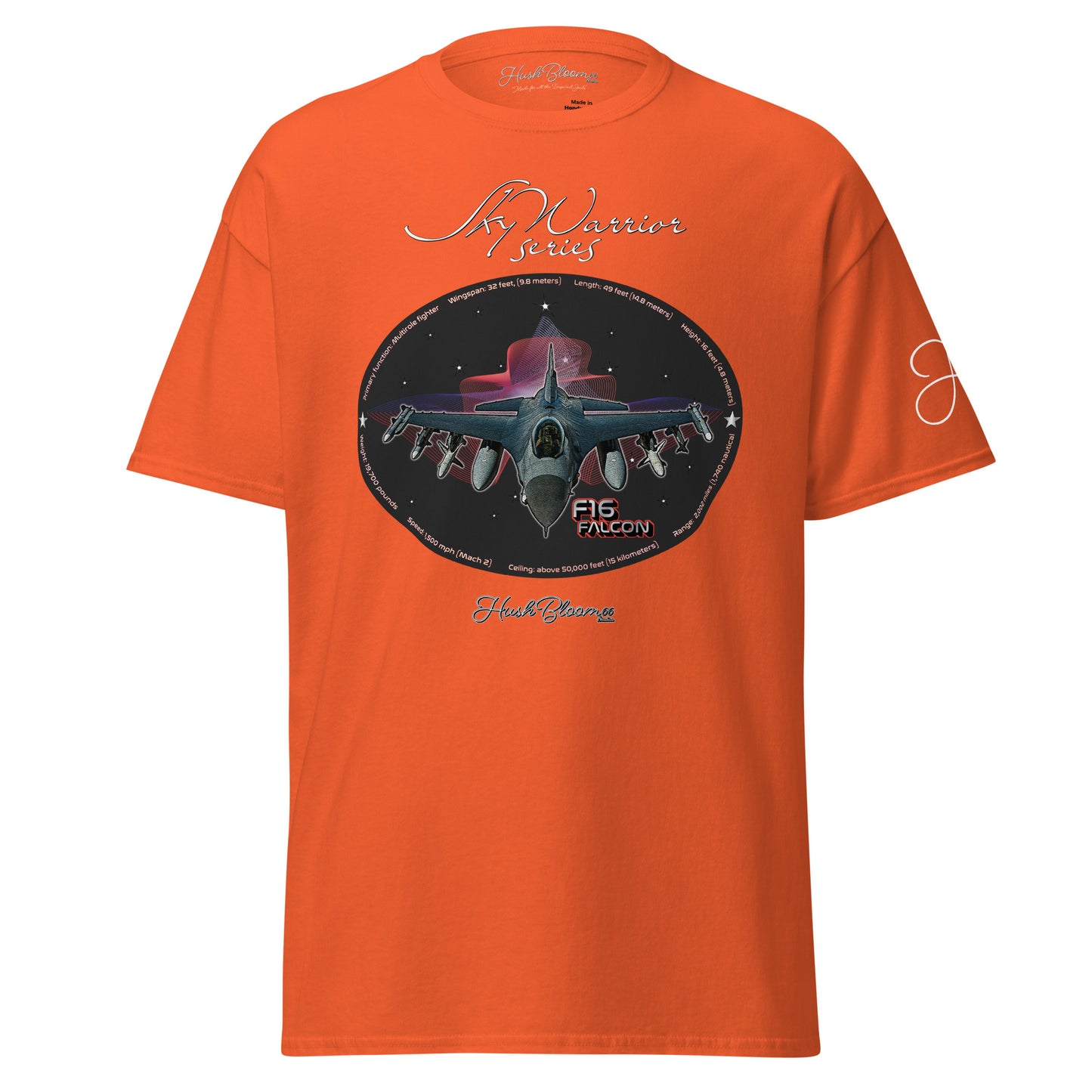 Orange - F16 Falcon Unisex classic tee T-Shirt