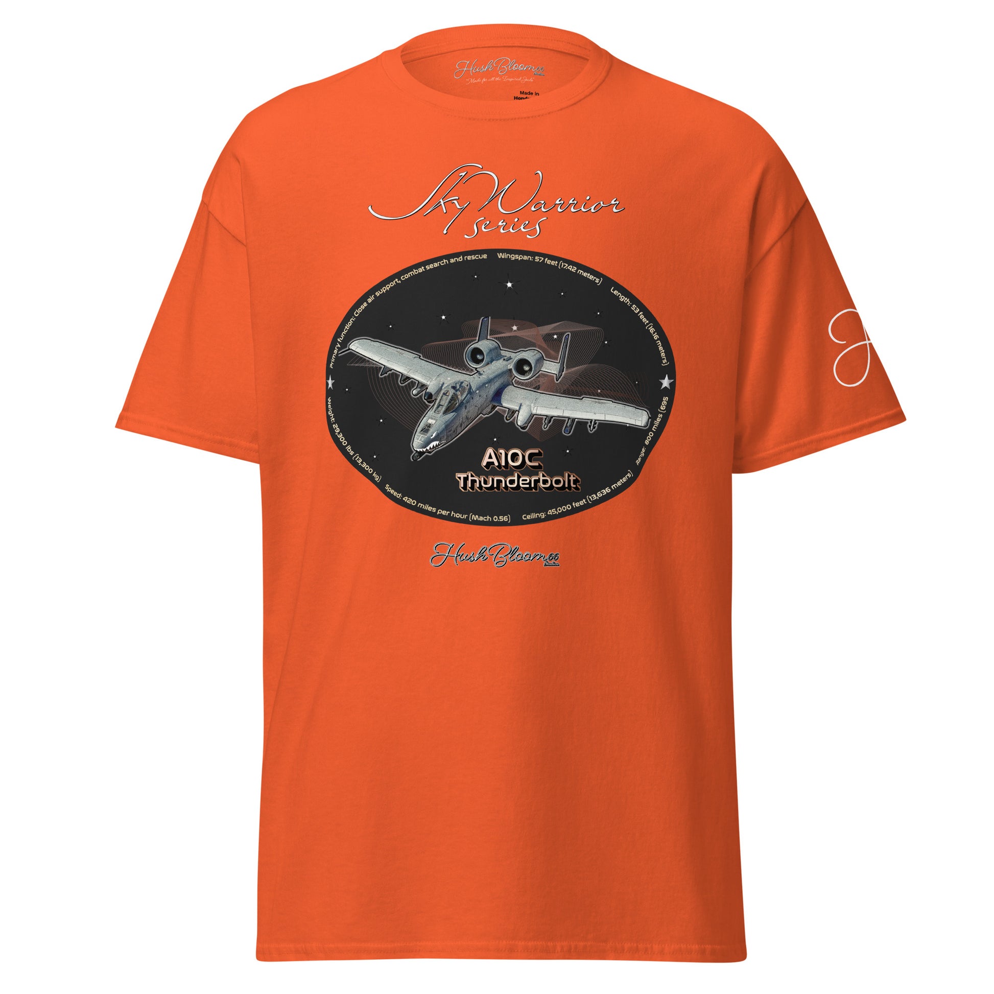 Orange - A10C Thunderbolt Unisex classic tee T-Shirt