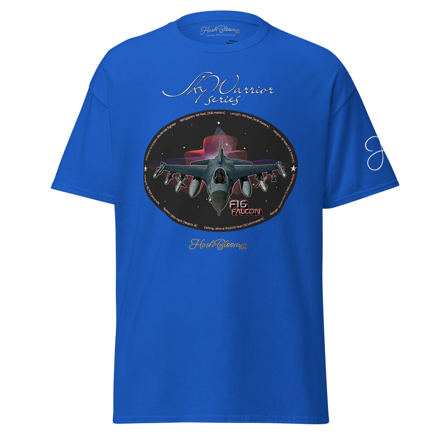 Royal - F16 Falcon Unisex classic tee T-Shirt