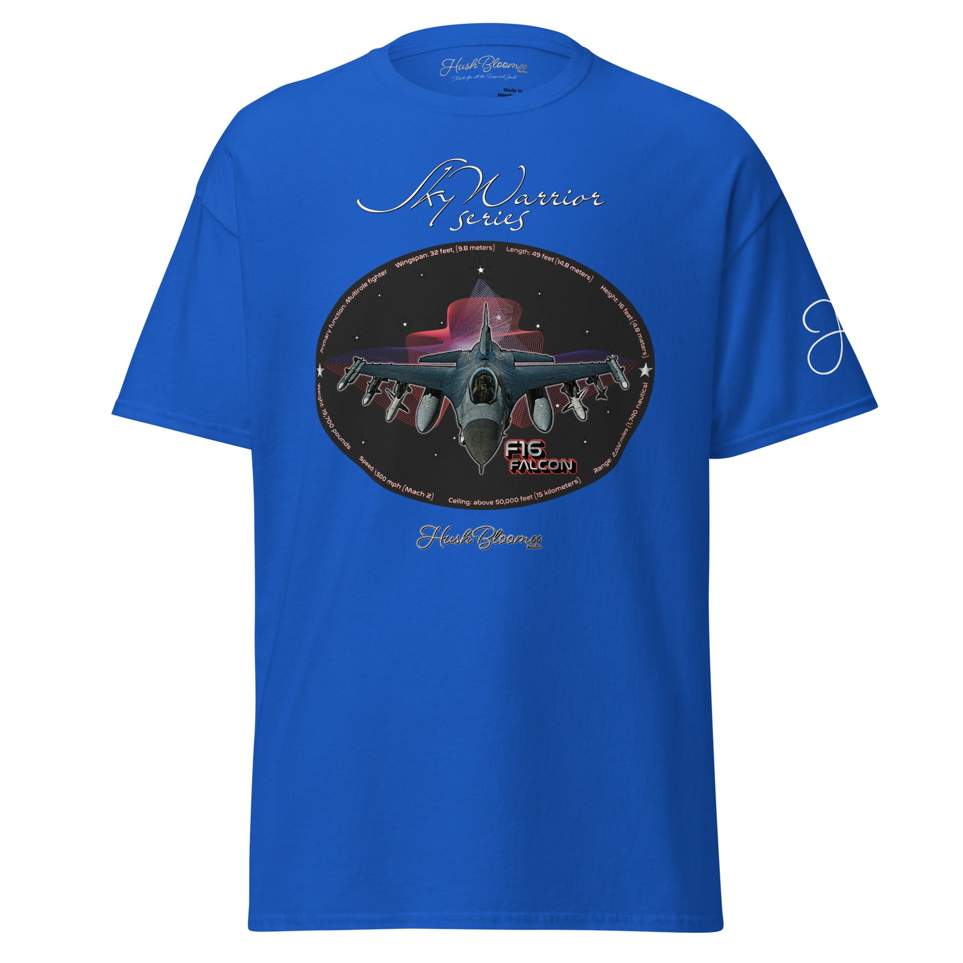 Royal - F16 Falcon Unisex classic tee T-Shirt