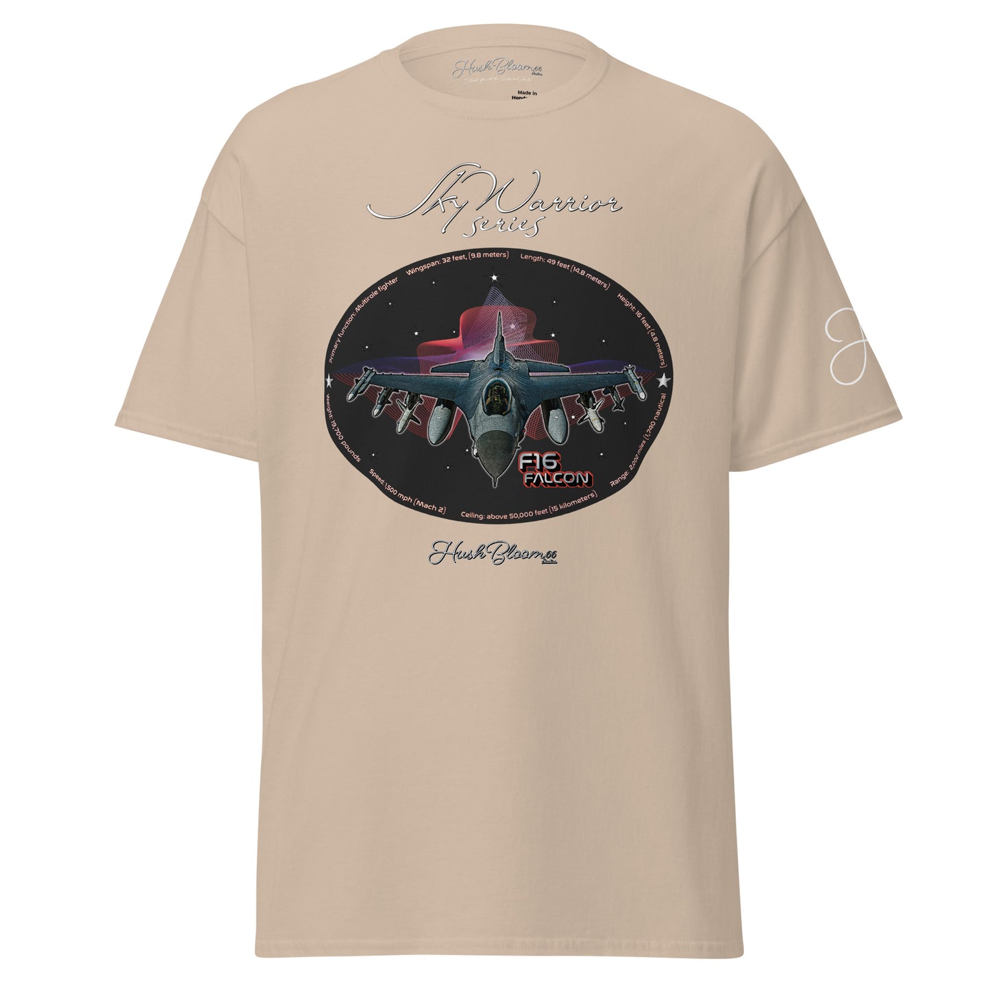 Sand - F16 Falcon Unisex classic tee T-Shirt