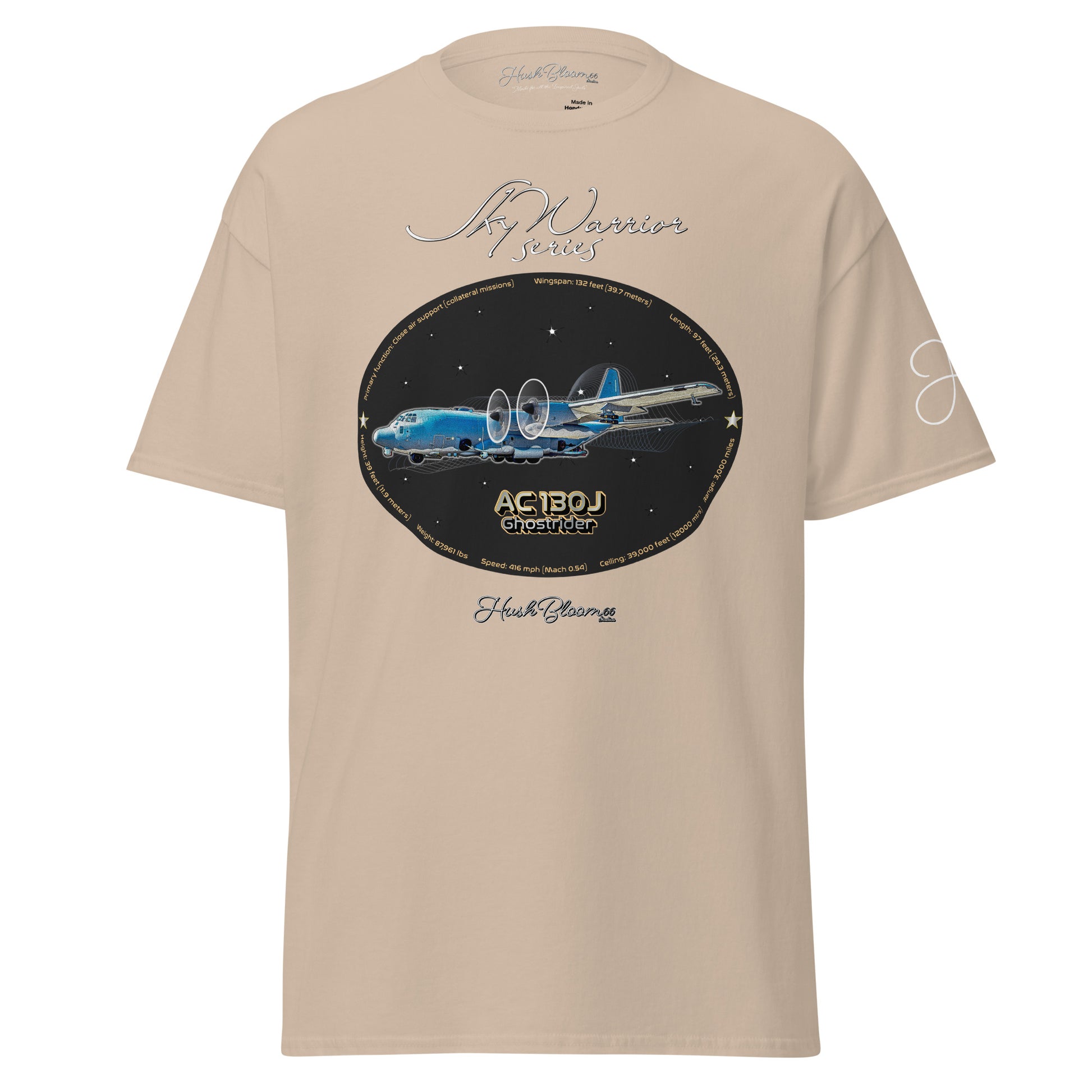 Sand - AC130J Ghostrider Unisex classic tee T-Shirt