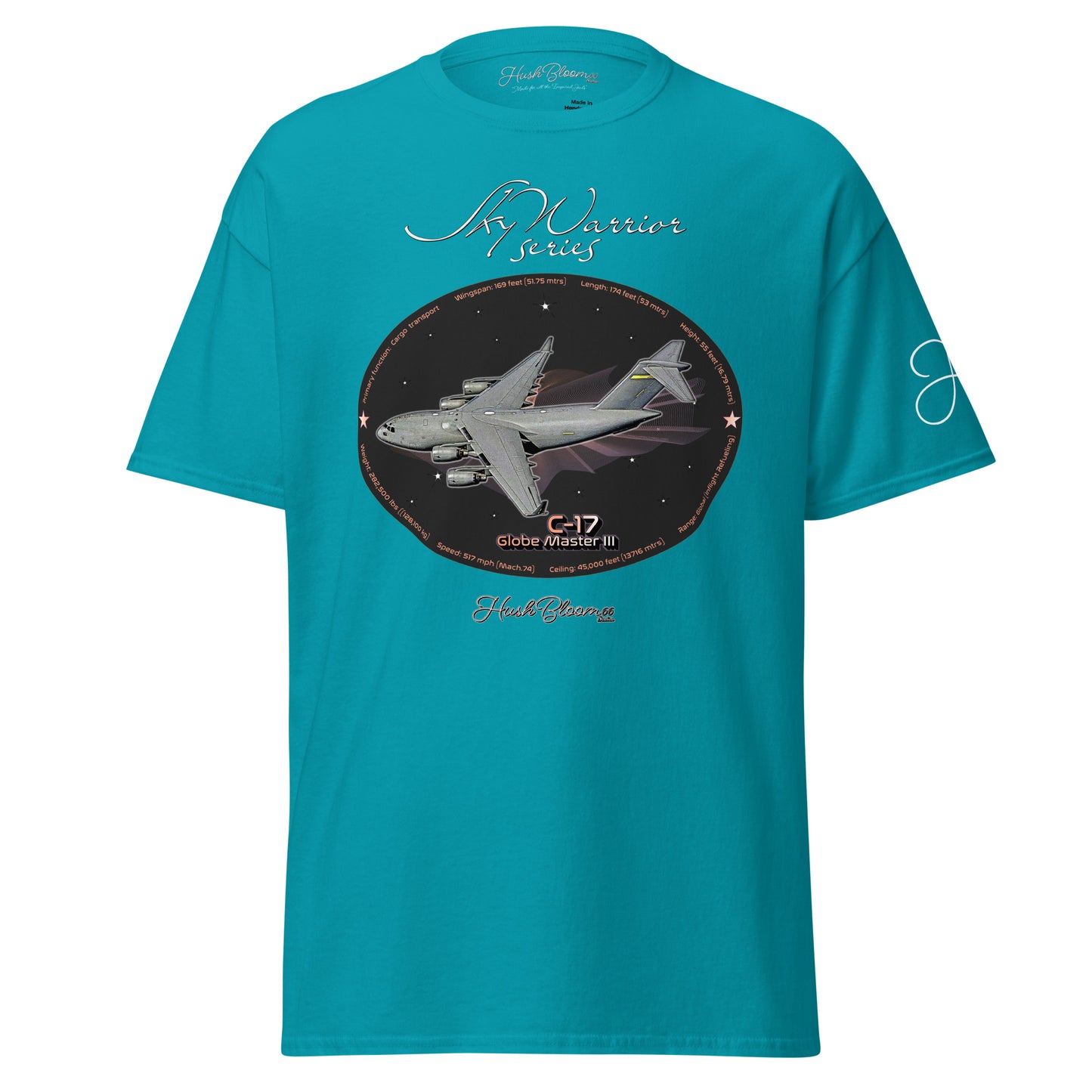Tropical Blue - C-17 Globe Master III Unisex classic tee T-Shirt