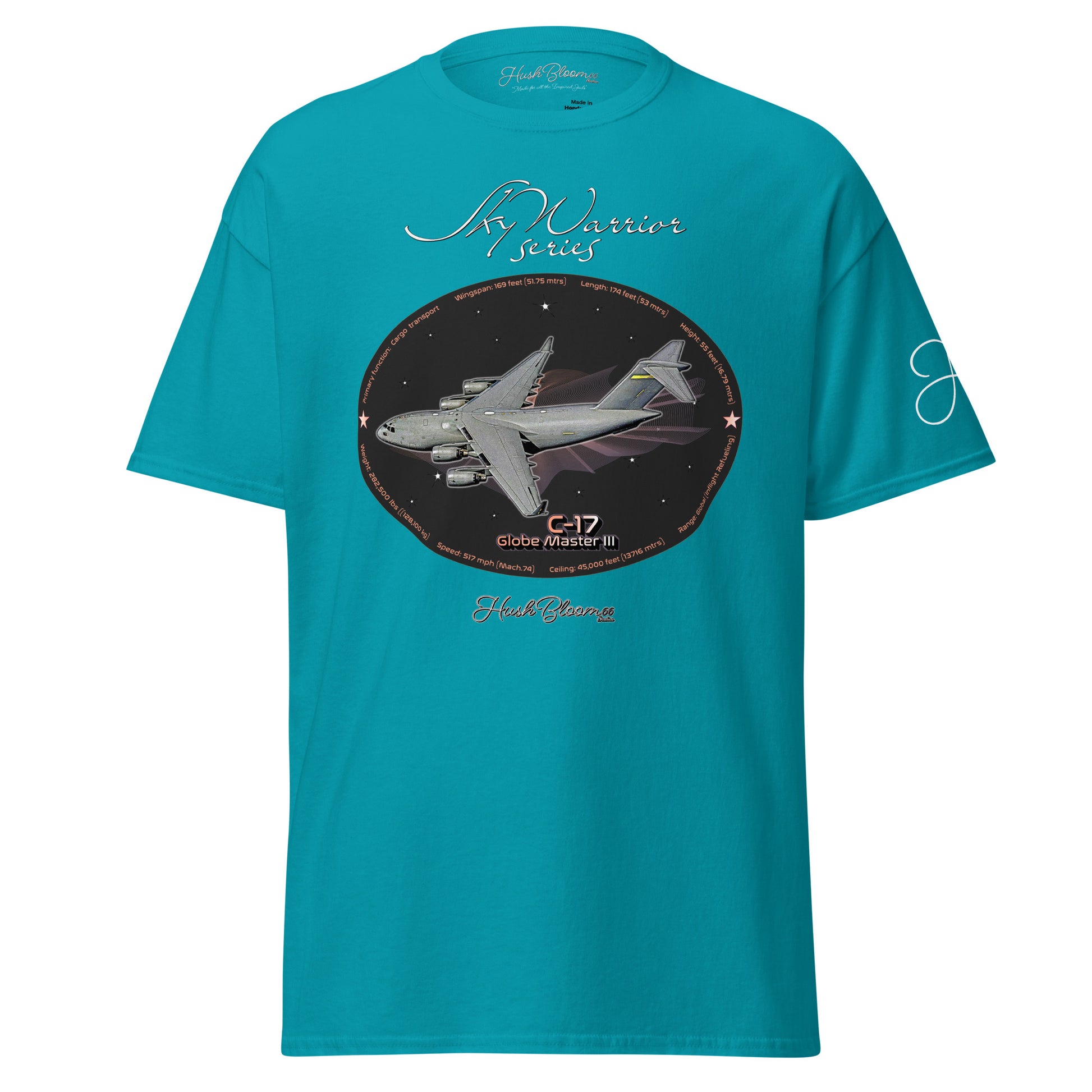 Tropical Blue - C-17 Globe Master III Unisex classic tee T-Shirt