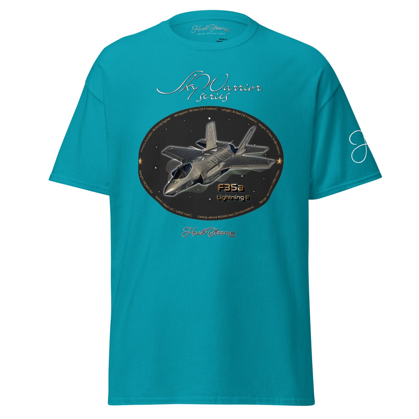 Tropical Blue - F35A Lightning Unisex classic tee T-Shirt