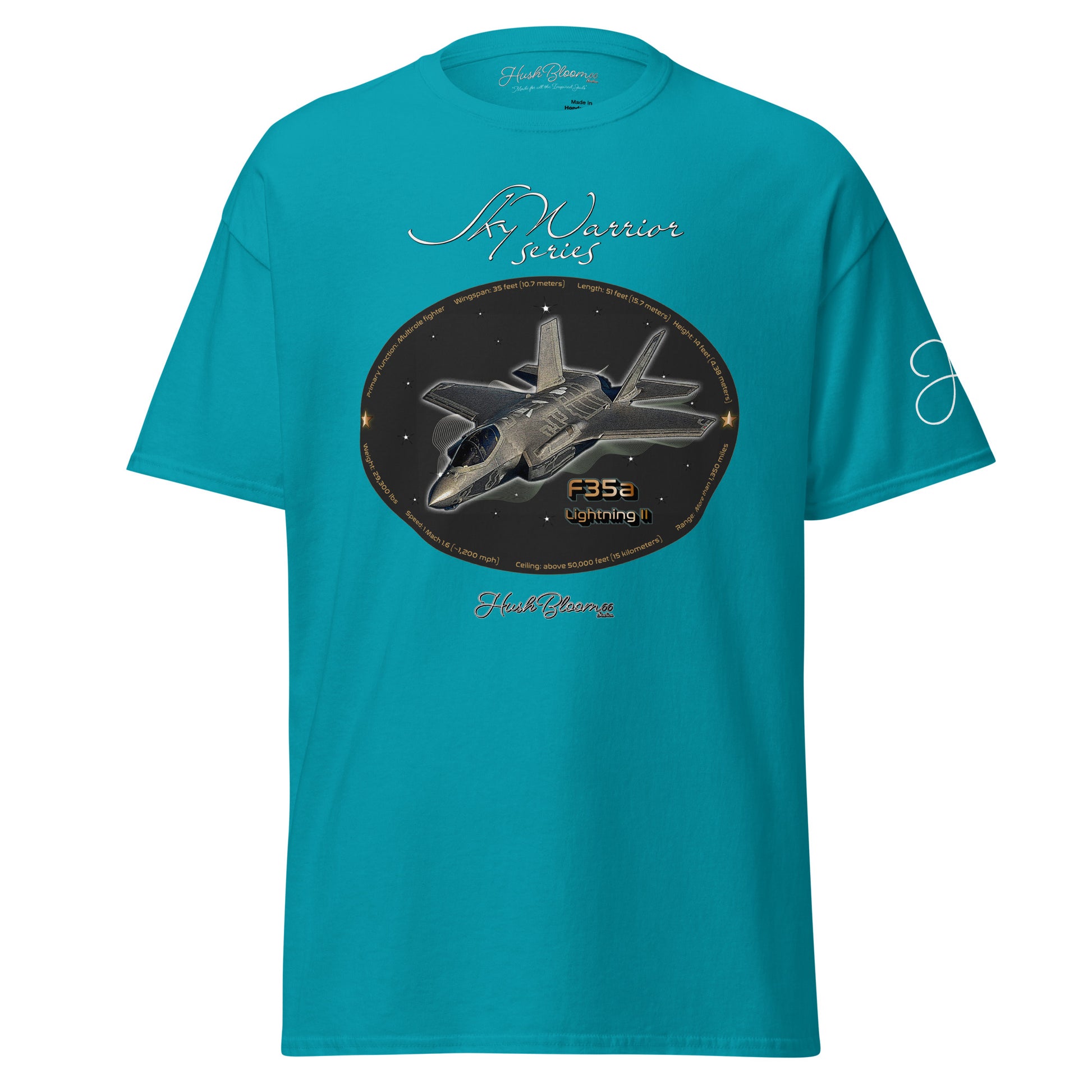 Tropical Blue - F35A Lightning Unisex classic tee T-Shirt