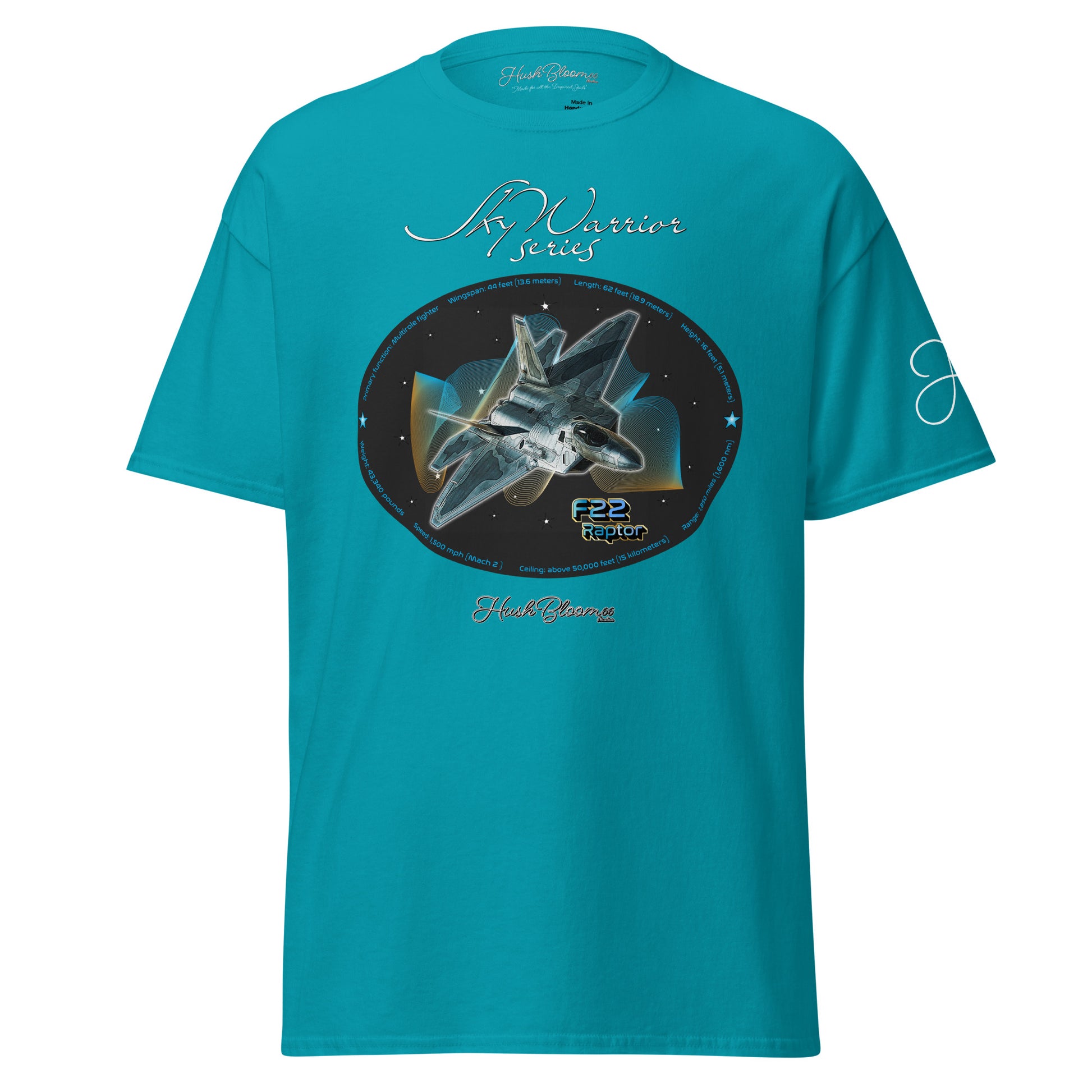 Tropical Blue - F22 Raptor Unisex classic tee T-Shirt