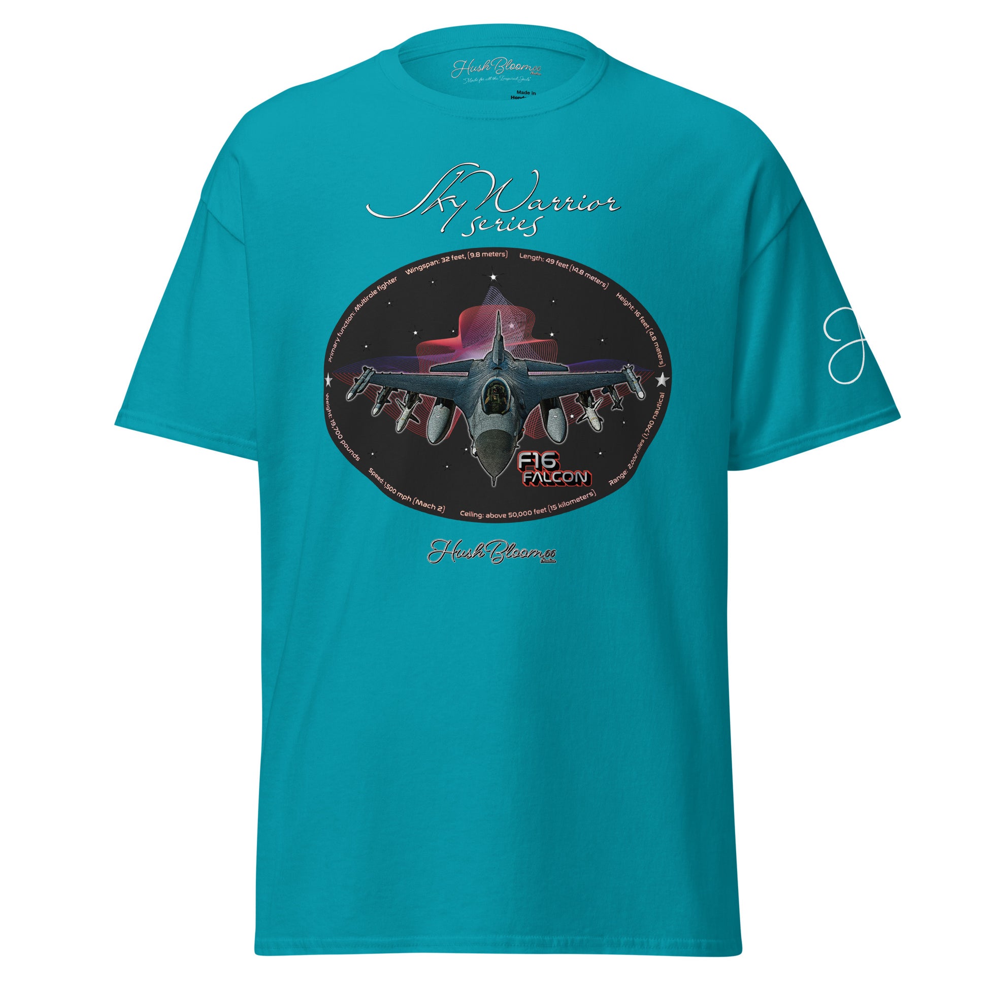 Tropical Blue - F16 Falcon Unisex classic tee T-Shirt