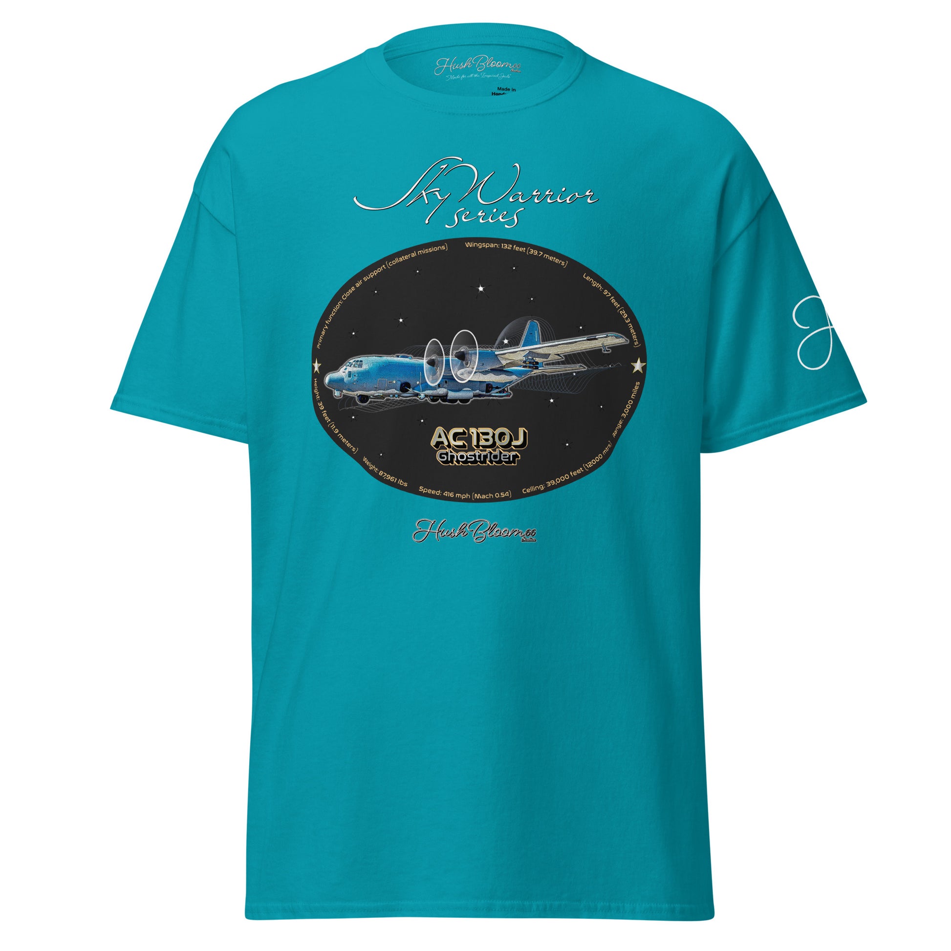 Tropical Blue - AC130J Ghostrider Unisex classic tee T-Shirt