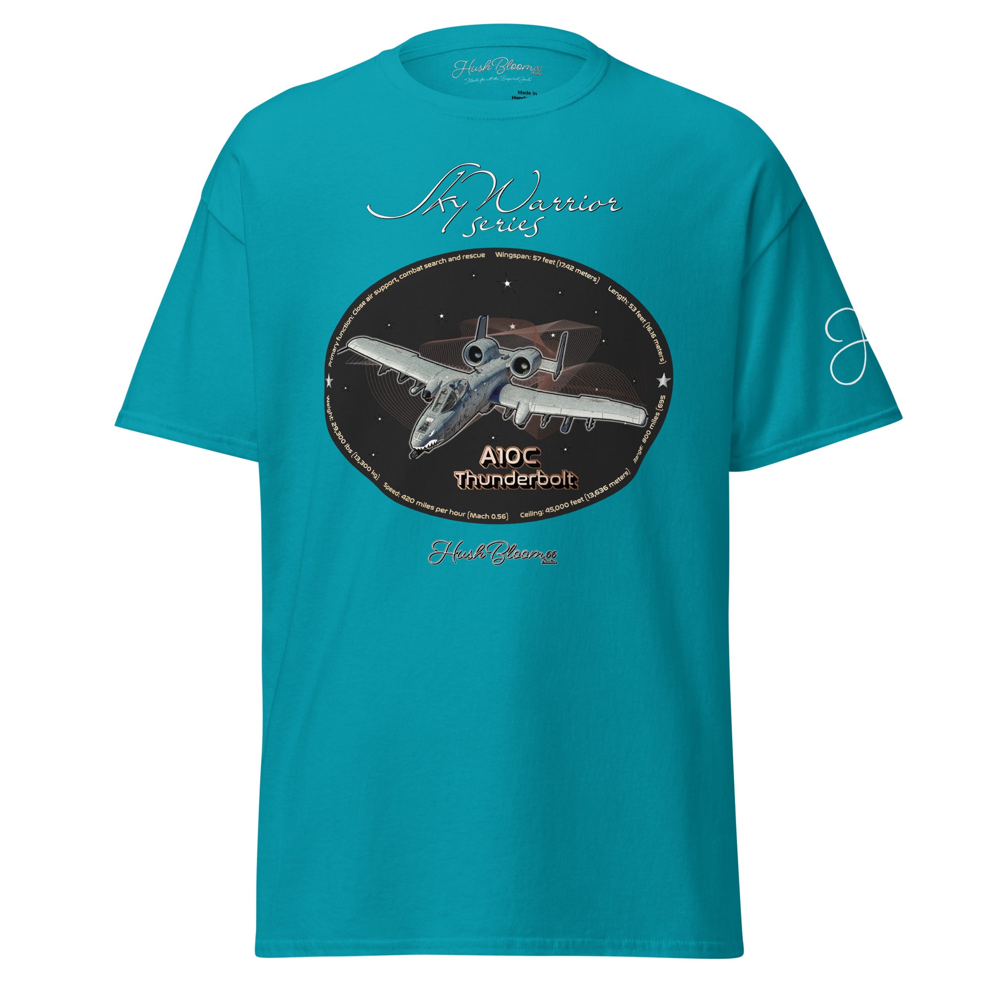 Tropical Blue - A10C Thunderbolt Unisex classic tee T-Shirt