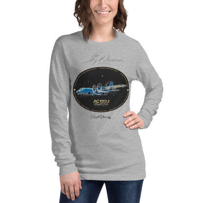 Athletic Heather - AC130J Ghostrider Women’s Long Sleeve Tee