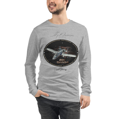 Athletic Heather - A10C Thunderbolt Men’s Long Sleeve Tee