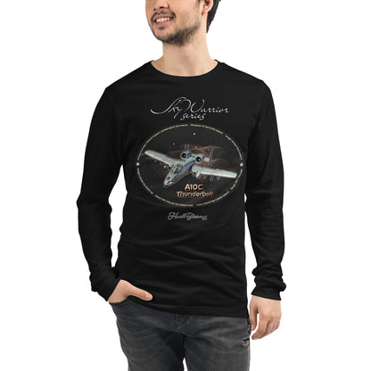 Black - A10C Thunderbolt Men’s Long Sleeve Tee