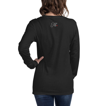 Black Heather - F15 Eagle Women’s Long Sleeve Tee