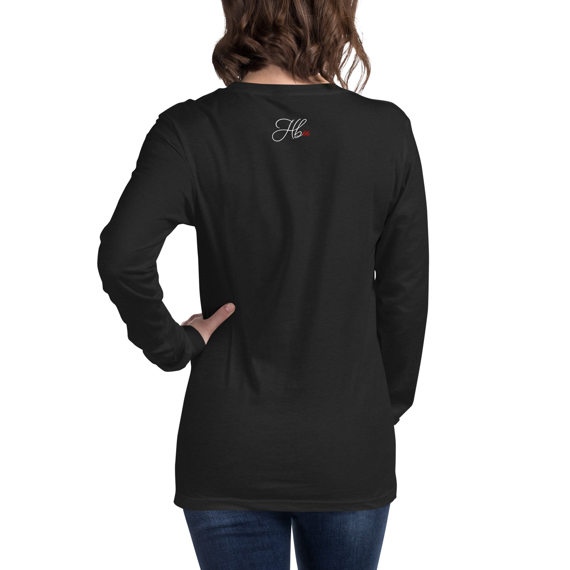 Black Heather - F35A Lightning Women’s Long Sleeve Tee
