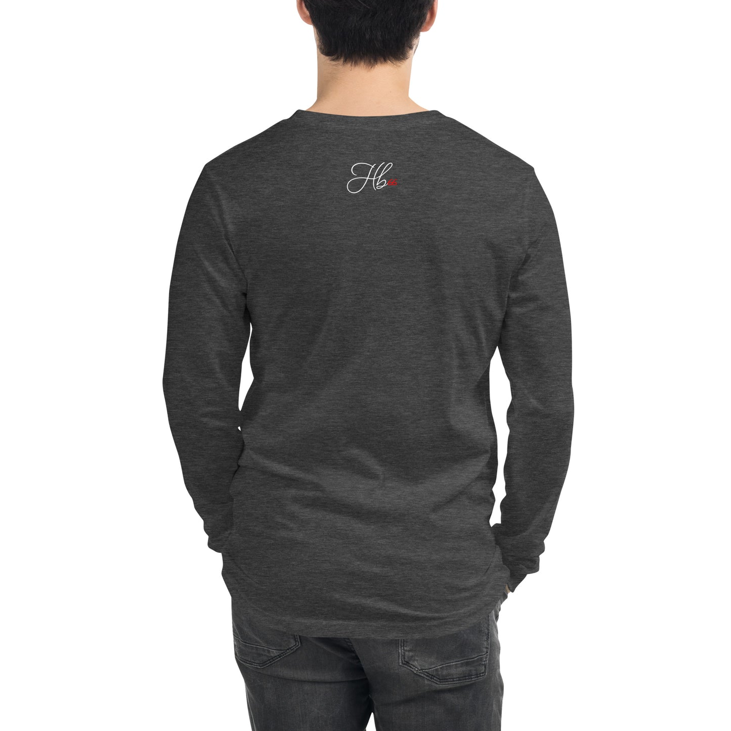 Dark Grey Heather - C17 Globe Master III Men’s Long Sleeve Tee