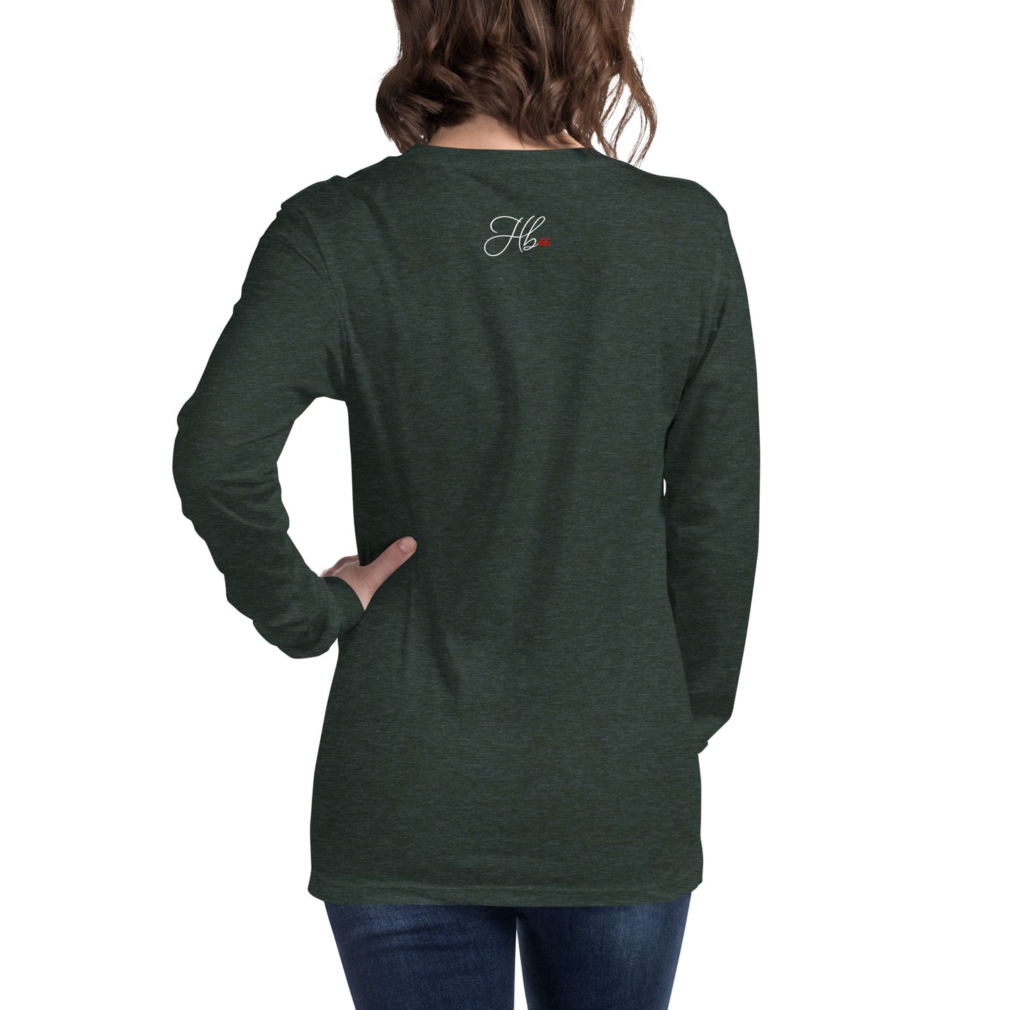 Heather Forest - F16 Falcon Women’s Long Sleeve Tee