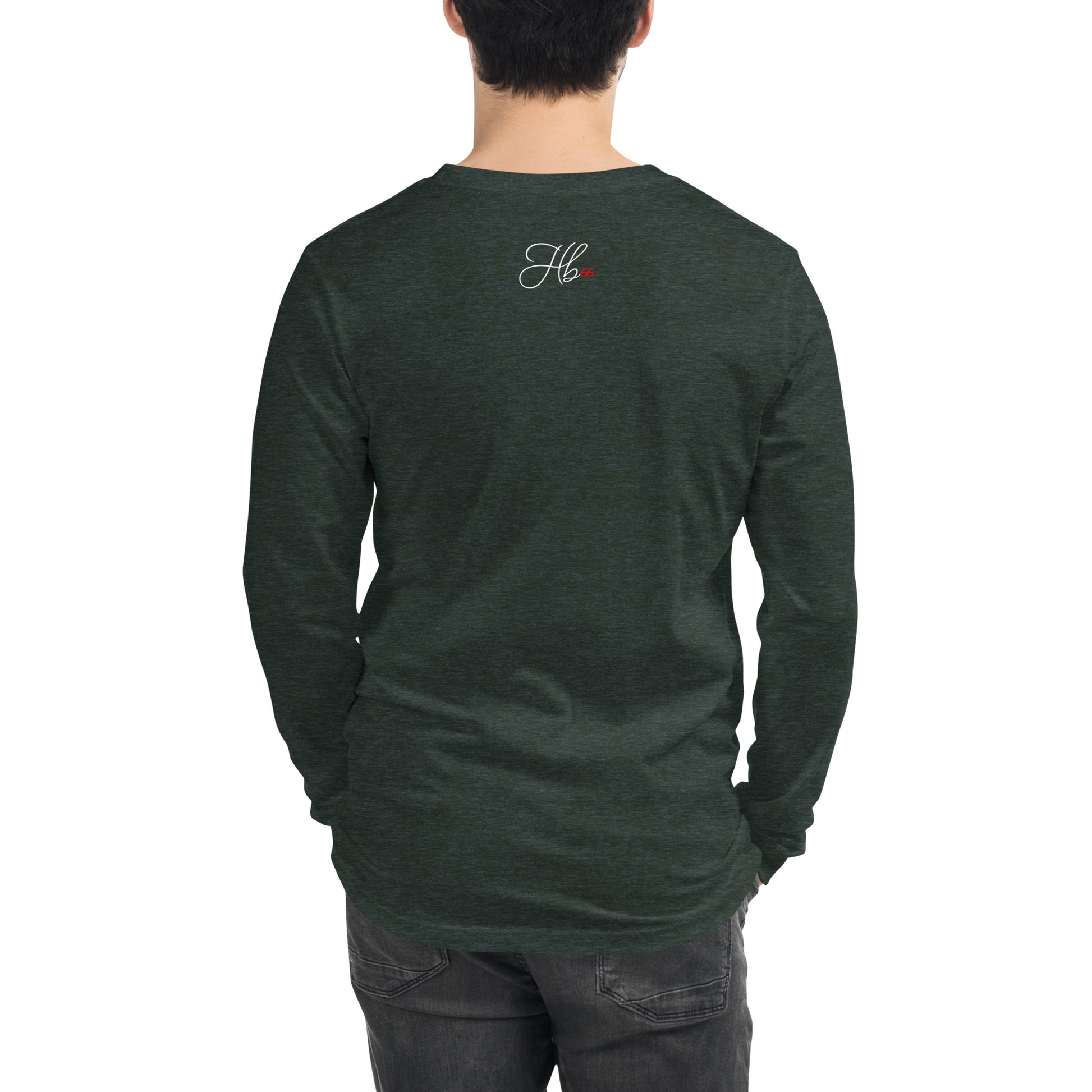 Heather Forest - B1B Lancer Men’s Long Sleeve Tee