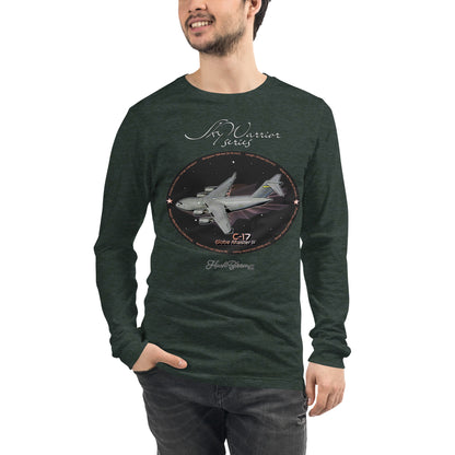 Heather Forest - C17 Globe Master III Men’s Long Sleeve Tee