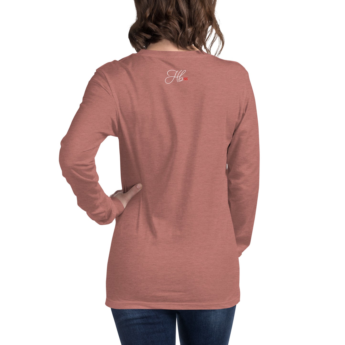 Heather Mauve - B2 Spirit (Limited Edition) Women’s Long Sleeve Tee