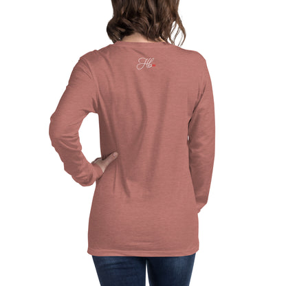 Heather Mauve - B2 Spirit (Limited Edition) Women’s Long Sleeve Tee