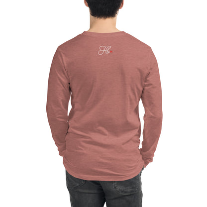 Heather Mauve - C17 Globe Master III Men’s Long Sleeve Tee