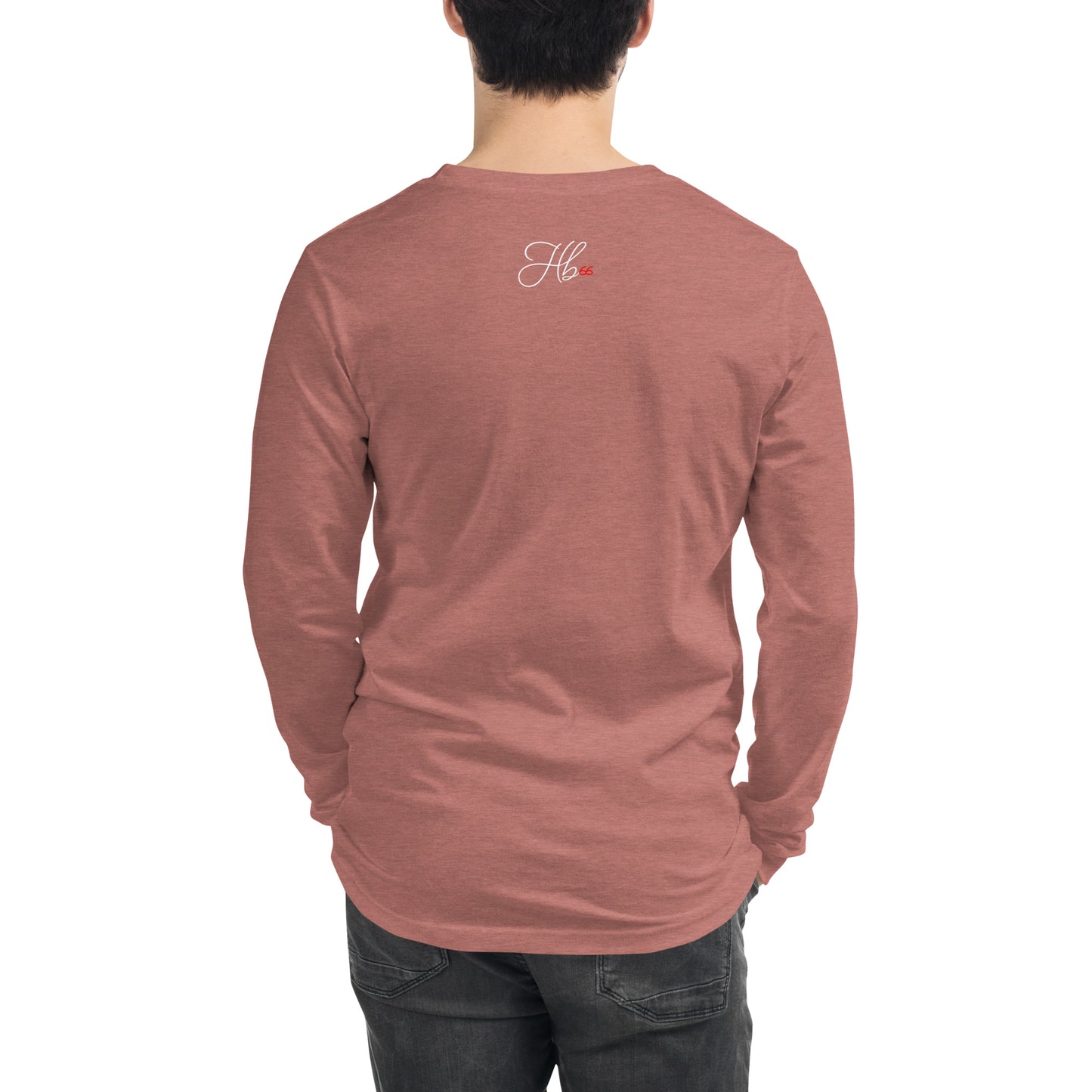 Heather Mauve - F22 Raptor Men’s Long Sleeve Tee