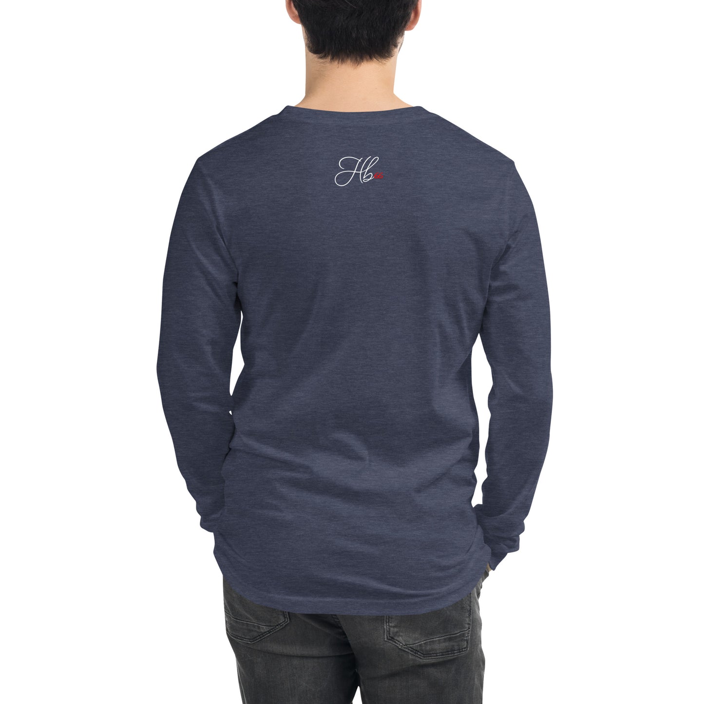 Heather Navy - B1B Lancer Men’s Long Sleeve Tee