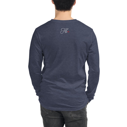 Heather Navy - B1B Lancer Men’s Long Sleeve Tee