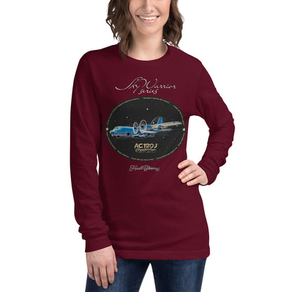 Maroon - AC130J Ghostrider Women’s Long Sleeve Tee