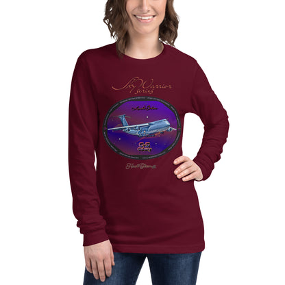 Maroon - C5 Galaxy (Limited Edition) Women’s Long Sleeve Tee