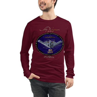 Maroon - B2 Spirit (Limited Edition) Men’s Long Sleeve Tee