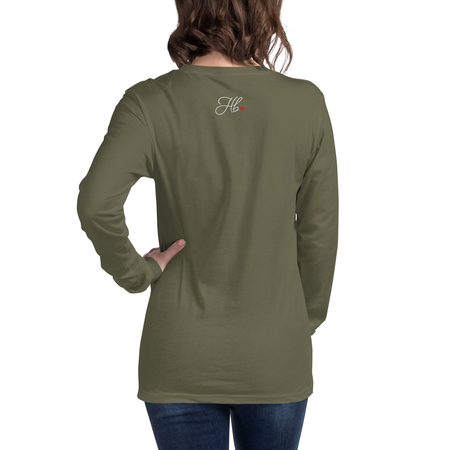 Military Green - F15 Eagle Women’s Long Sleeve Tee