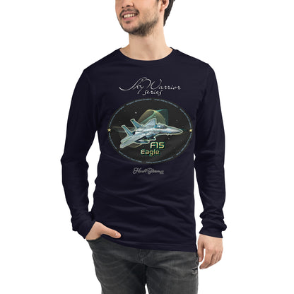 Navy - F15 Eagle Men’s Long Sleeve Tee