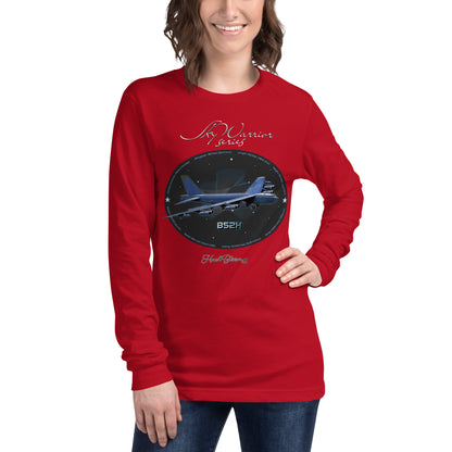 Red - B52H Stratofortress Women’s Long Sleeve Tee
